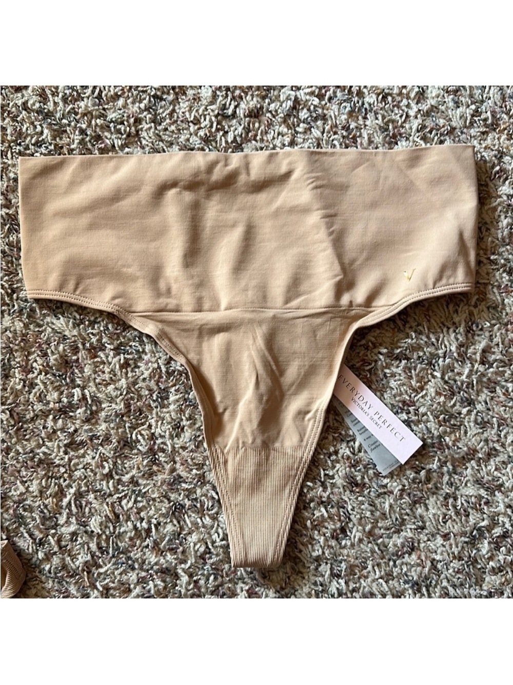 Victoria's Secret Nude Seamless Thong Panty